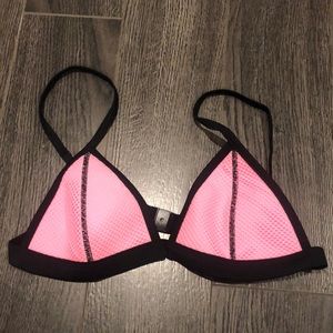 SMALL Pink Triangl Bikini Top